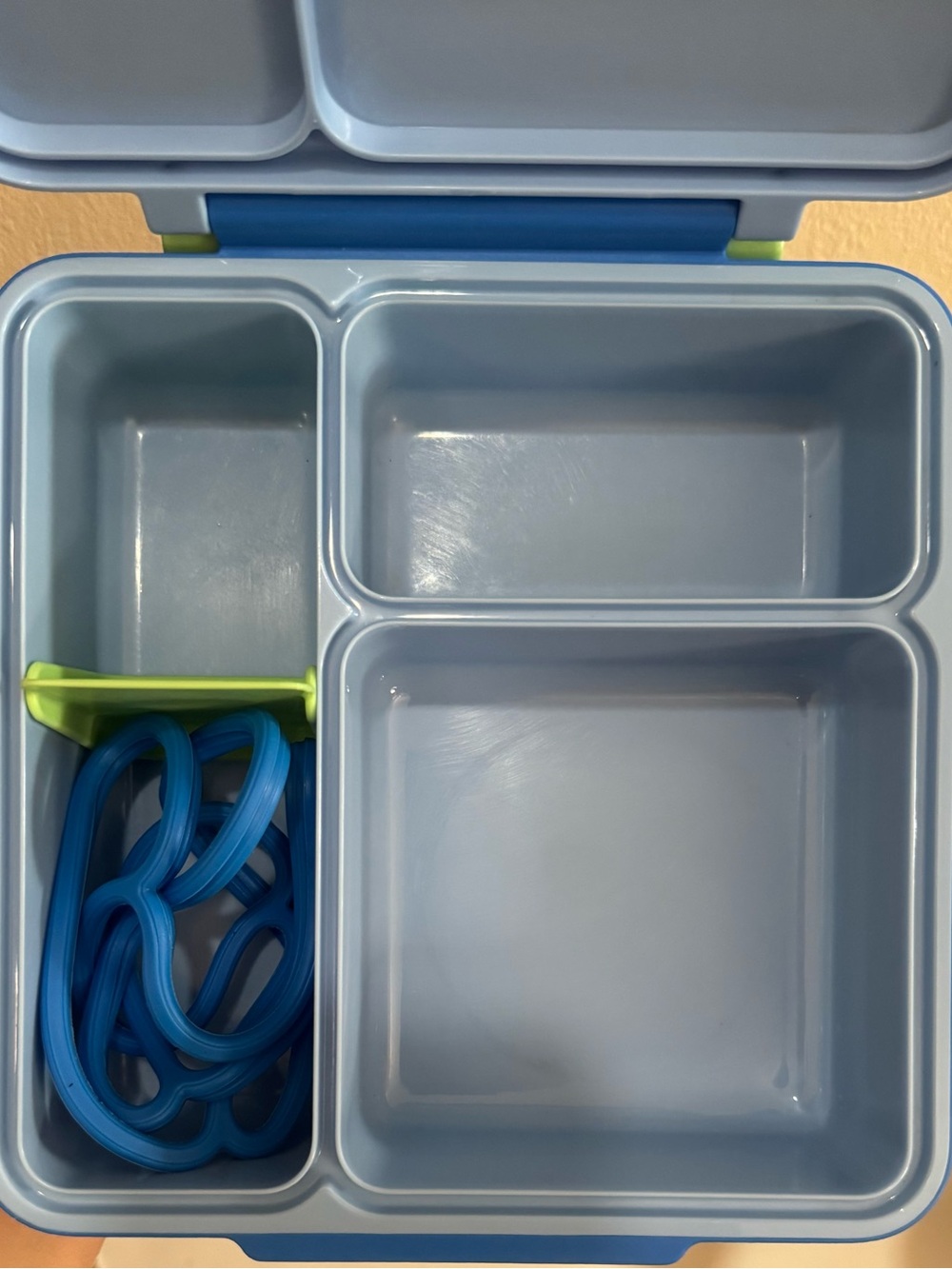 OMIE Light Blue Lunch Box  THERMOS not included